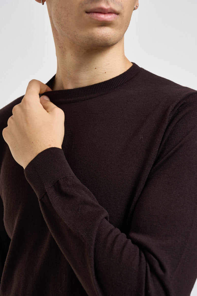Maglia uomo girocollo marrone MK9900154 MORO MARKUP 