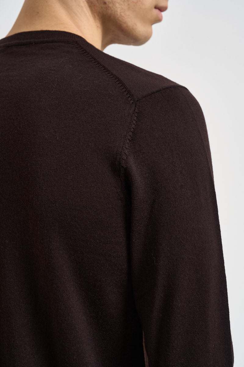 Maglia uomo girocollo marrone MK9900154 MORO MARKUP 