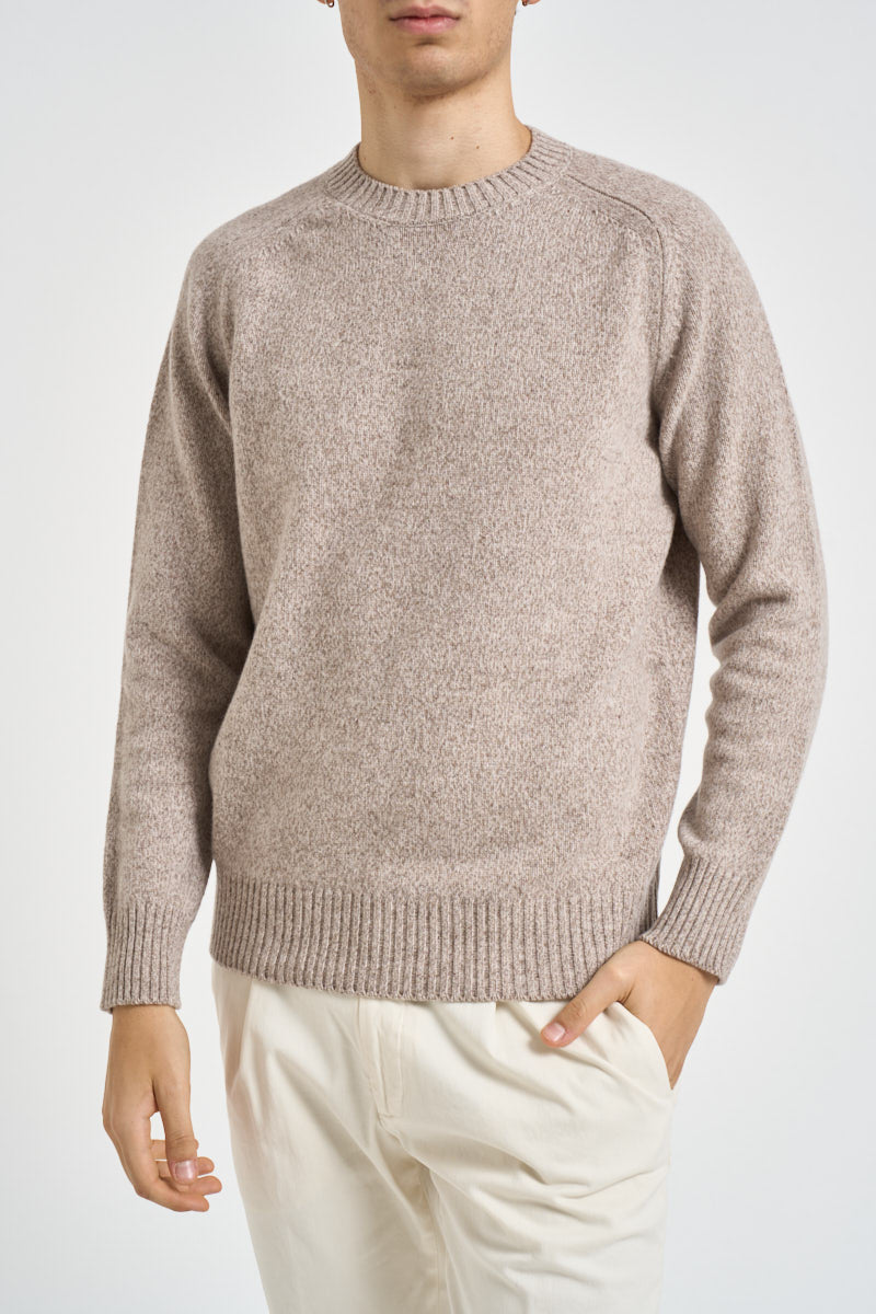 Maglia uomo girocollo beige 1216 6121 MASQ 