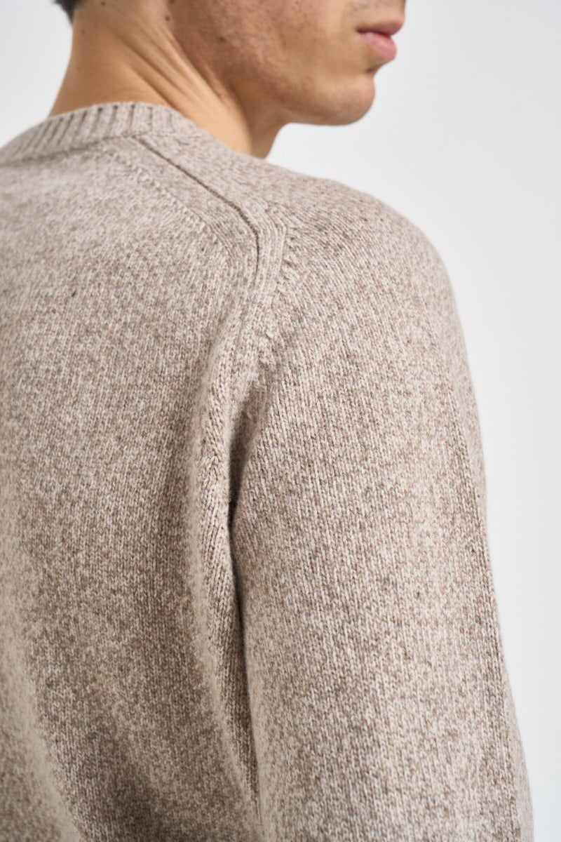 Maglia uomo girocollo beige 1216 6121 MASQ 