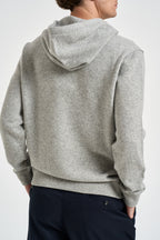 Maglia uomo con cappuccio grigio chiaro 1383 300 MASQ 