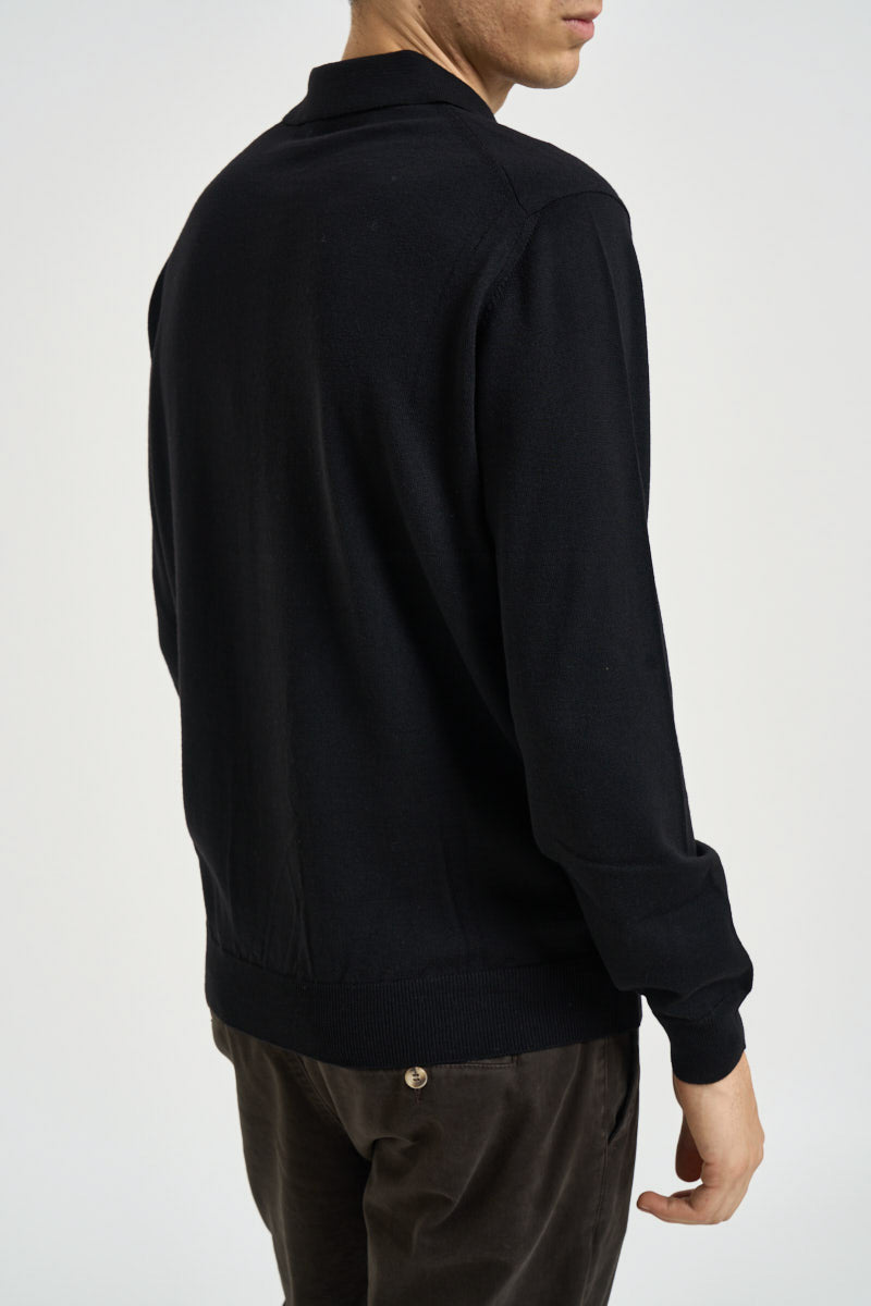 Polo uomo in maglia nera 5003 900 MASQ 