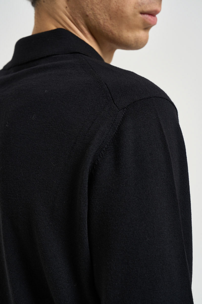 Polo uomo in maglia nera 5003 900 MASQ 