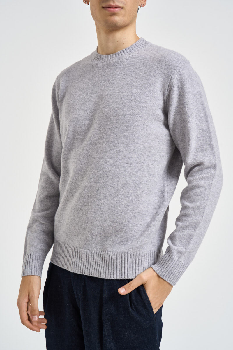 Maglia uomo girocollo grigio chiaro 5500 300 MASQ 