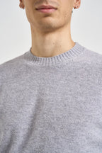 Maglia uomo girocollo grigio chiaro 5500 300 MASQ 