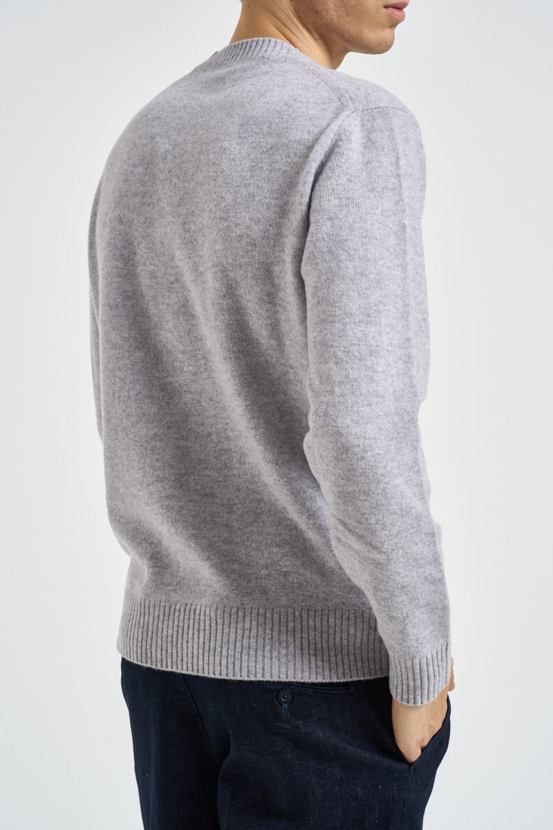 Maglia uomo girocollo grigio chiaro 5500 300 MASQ 