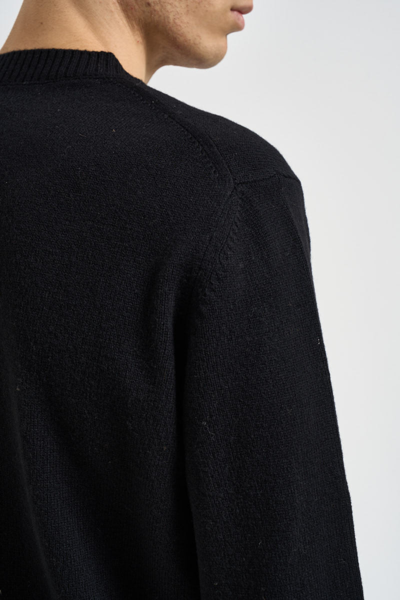 Maglia uomo girocollo nera 5500 900 MASQ 