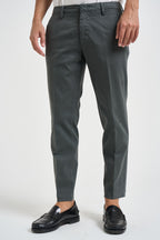 Pantalone uomo chino grigio antracite MIAMI C8268ANTRACITE MASSIMO BRUNELLI 