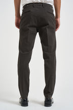Pantalone uomo chino marrone MIAMI C8268MORO MASSIMO BRUNELLI 
