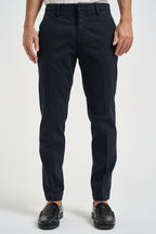 Pantalone uomo chino blu navy MIAMI C8268NAVY MASSIMO BRUNELLI 