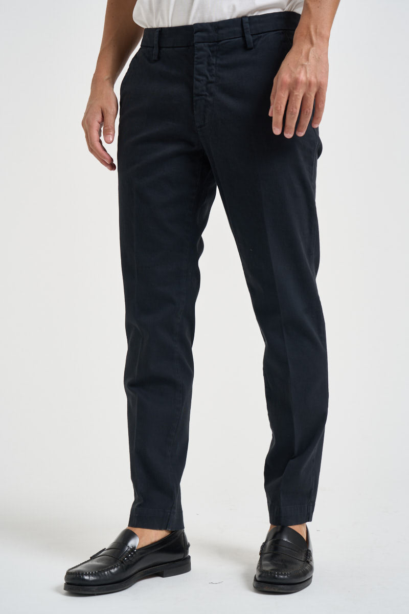 Pantalone uomo chino blu navy MIAMI C8268NAVY MASSIMO BRUNELLI 
