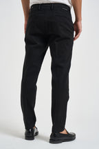 Pantalone uomo chino nero MIAMI C8268NERO MASSIMO BRUNELLI 