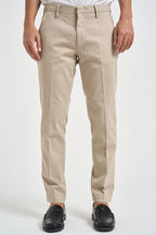Pantalone uomo chino sabbia MIAMI C8268SABBIA MASSIMO BRUNELLI 