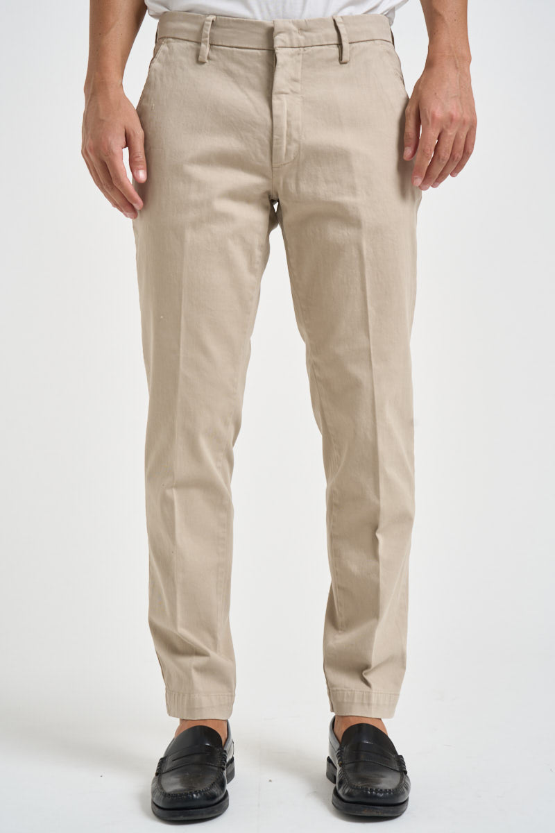 Pantalone uomo chino sabbia MIAMI C8268SABBIA MASSIMO BRUNELLI 