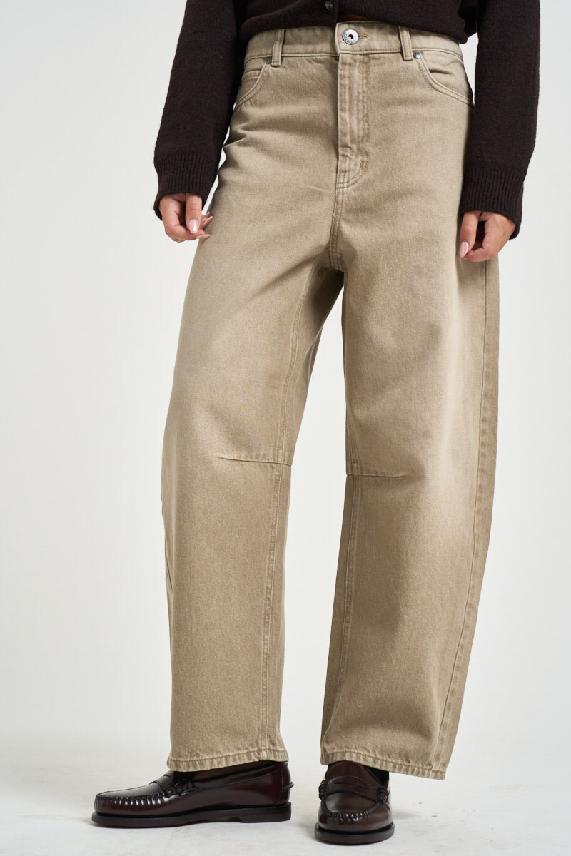 Jeans donna Arcadia in denim sabbia ARCADIA 013 MAX MARA WEEKEND 
