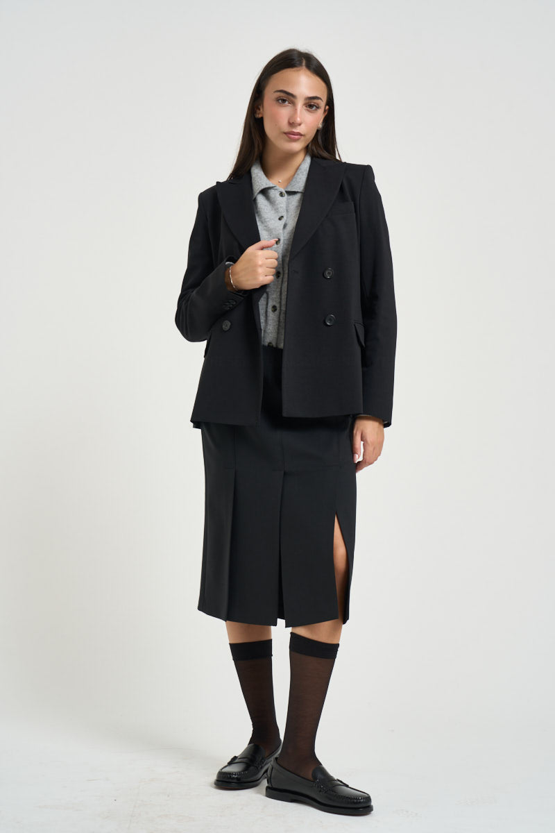 Blazer donna doppiopetto nero COLIBRI 1308001 MAX MARA WEEKEND 
