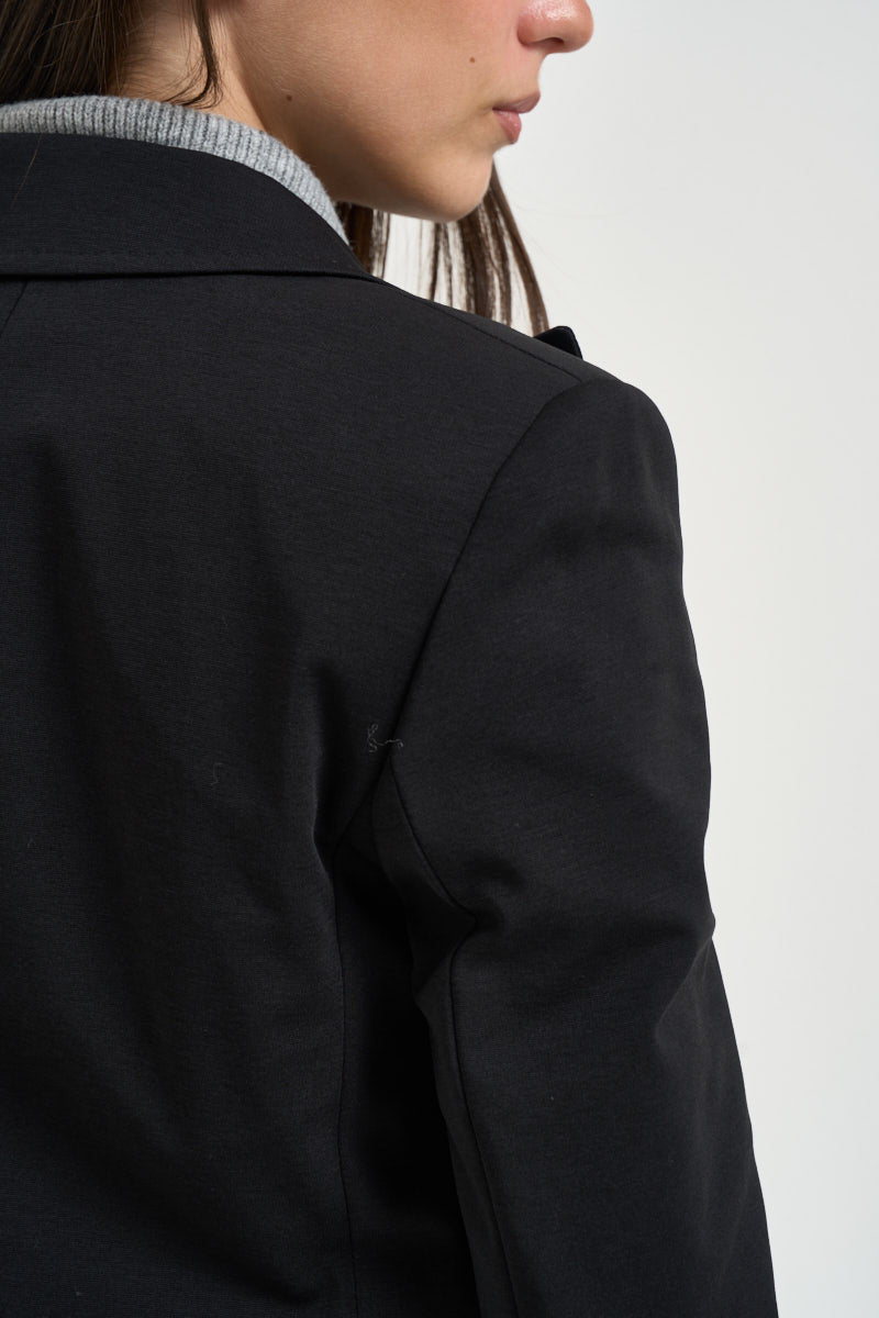 Blazer donna doppiopetto nero COLIBRI 1308001 MAX MARA WEEKEND 