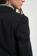 Blazer donna doppiopetto nero COLIBRI 1308001 MAX MARA WEEKEND 