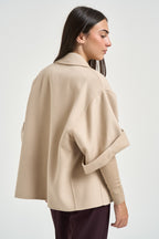 Cappa corta donna sabbia NEO 80740064 MAX MARA WEEKEND 