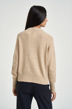 Maglia donna in cashmere sabbia PADRE 65083002 MAX MARA WEEKEND 