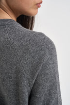 Maglia donna in cashmere antracite PADRE 65083005 MAX MARA WEEKEND 