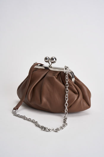 Pochette donna clutch marrone - 4