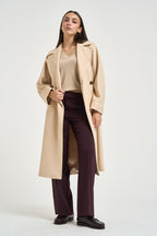 Cappotto doppiopetto Resina donna beige RESINA 10587042 MAX MARA WEEKEND 