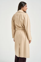 Cappotto doppiopetto Resina donna beige RESINA 10587042 MAX MARA WEEKEND 