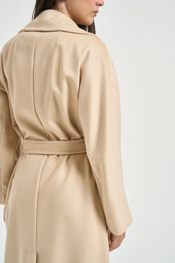 Cappotto doppiopetto Resina donna beige - 5