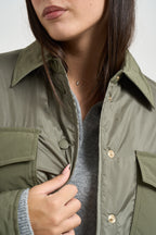 Bomber donna oversize verde oliva SUGHERO 10041011 MAX MARA WEEKEND 