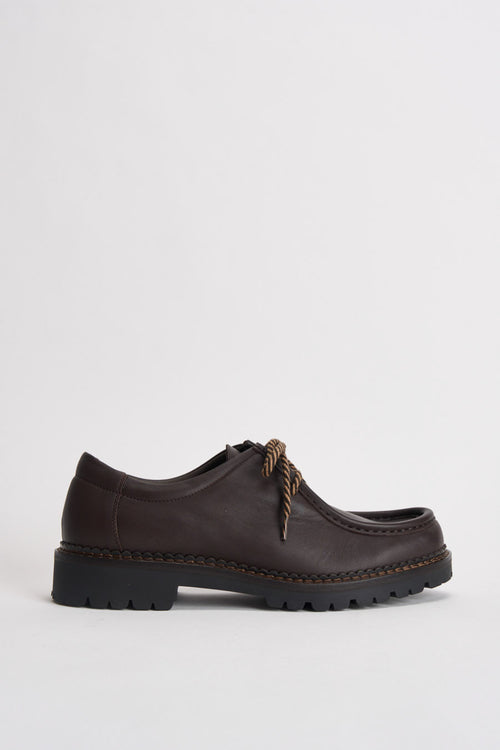 Scarpa uomo Derby testa di moro