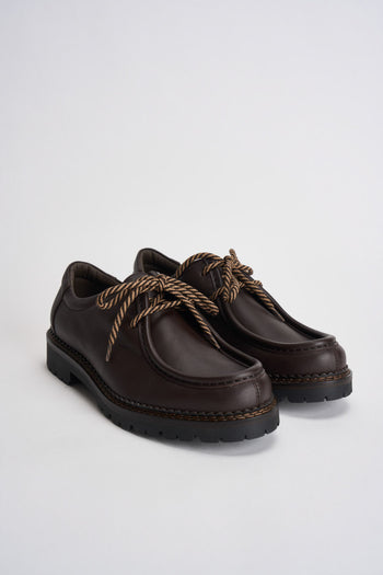 Scarpa uomo Derby testa di moro - 3