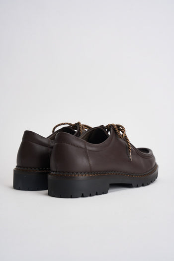 Scarpa uomo Derby testa di moro - 7