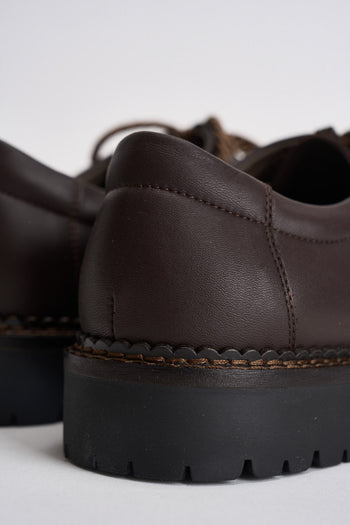 Scarpa uomo Derby testa di moro - 8
