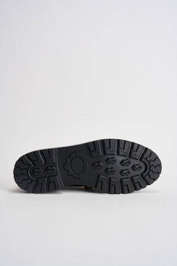 Scarpe uomo stringate marrone scuro - 8