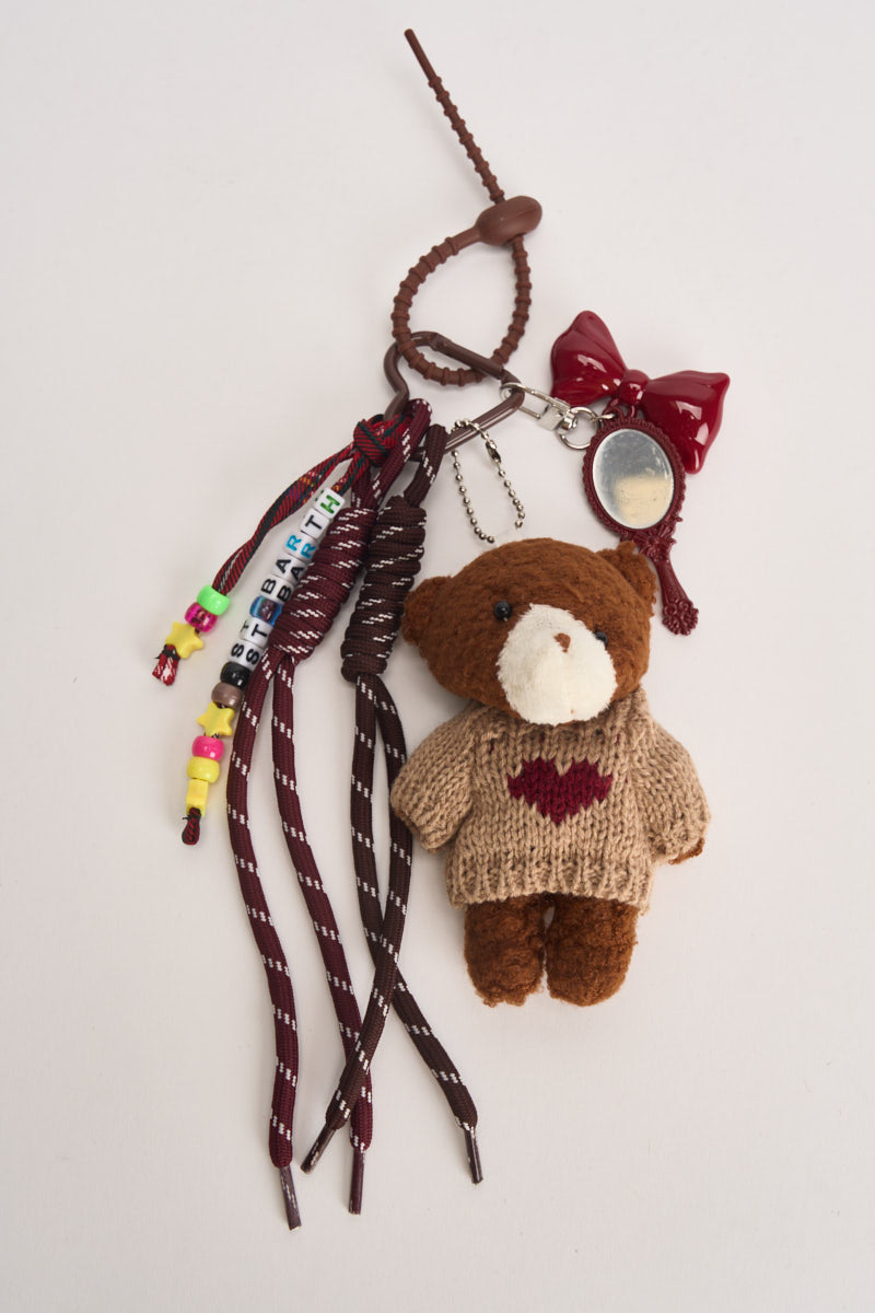 Funny Charm portachiavi multicolor FUNNYCHARM 00458M MC2 SAINT BARTH 