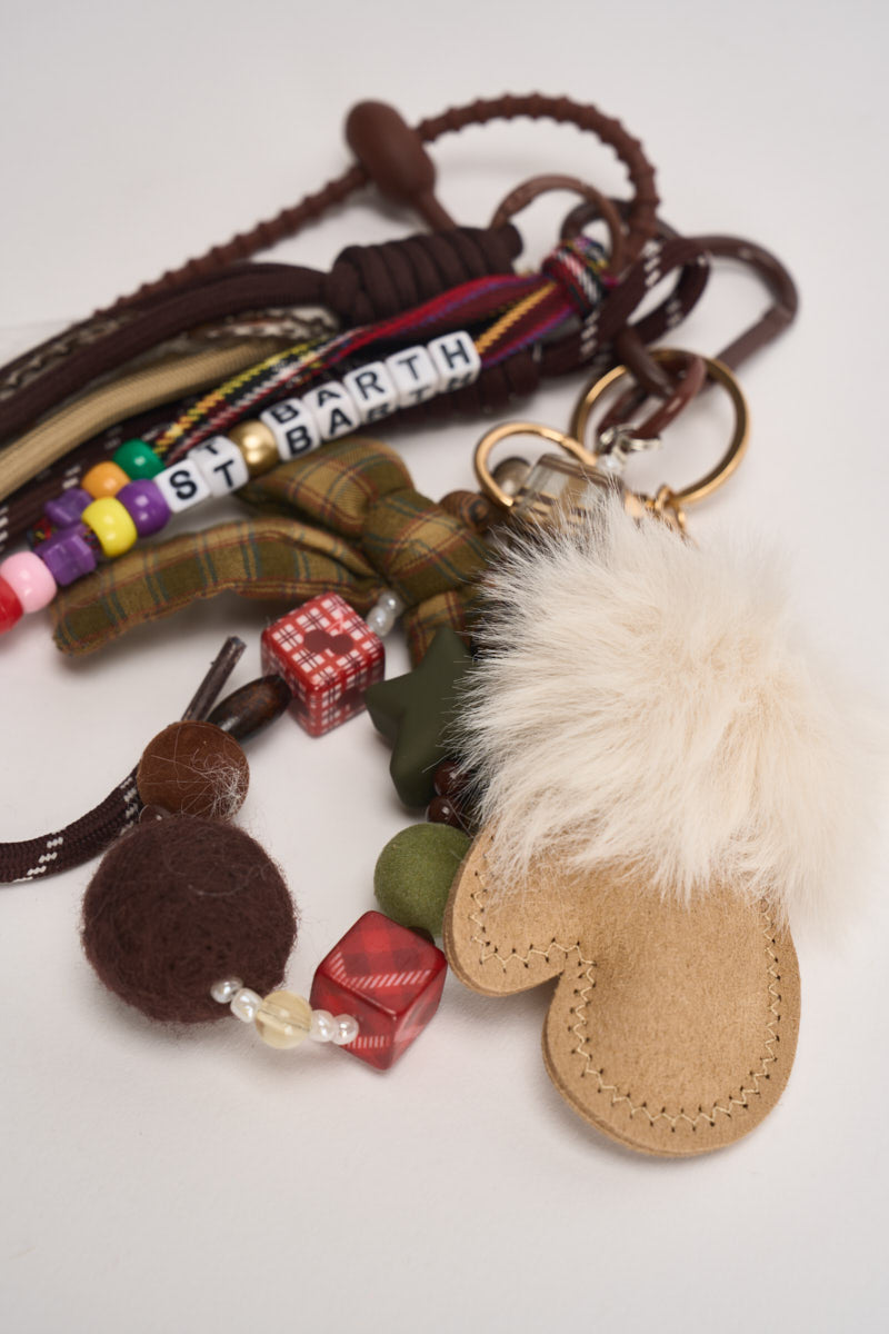 Funny Charm portachiavi multicolor FUNNYCHARM 02171M MC2 SAINT BARTH 