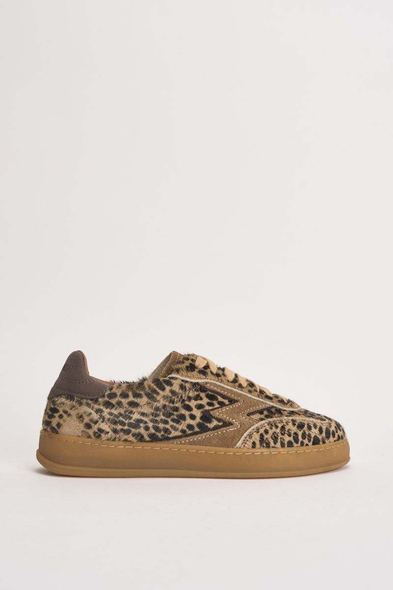 Sneakers donna Club in cavallino animalier CL326 PONYIENA MOACONCEPT 
