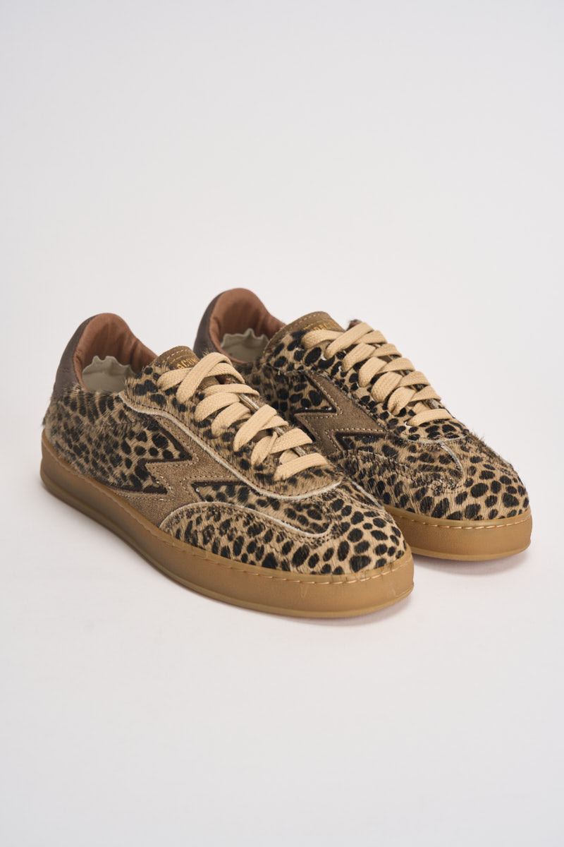 Sneakers donna Club in cavallino animalier CL326 PONYIENA MOACONCEPT 