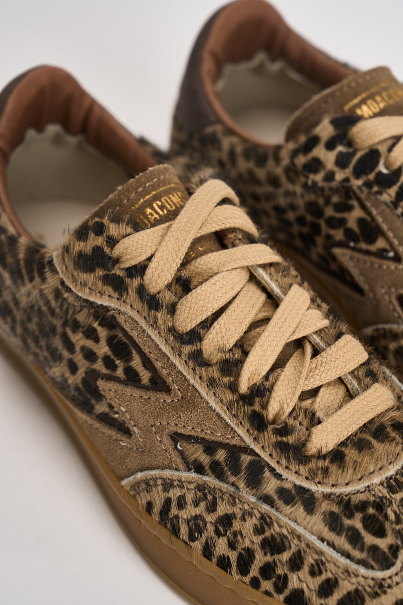 Sneakers donna Club in cavallino animalier CL326 PONYIENA MOACONCEPT 