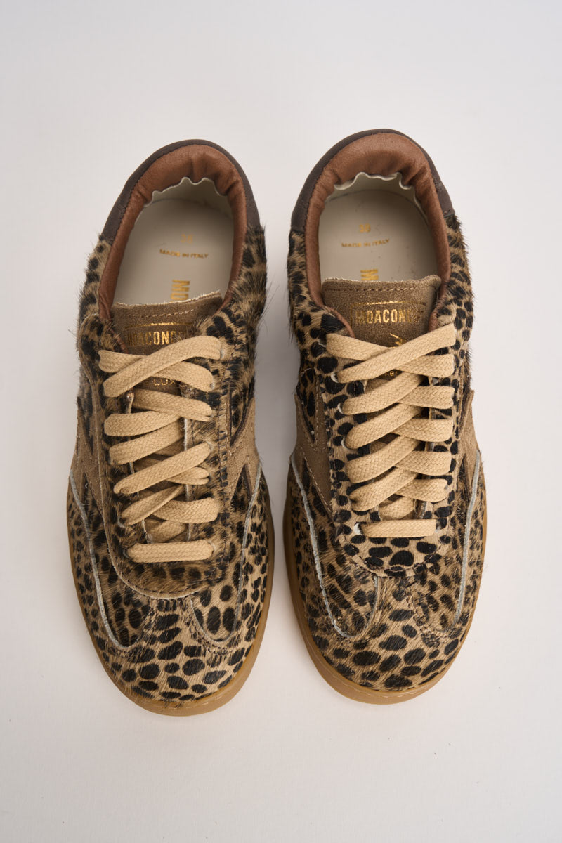 Sneakers donna Club in cavallino animalier CL326 PONYIENA MOACONCEPT 