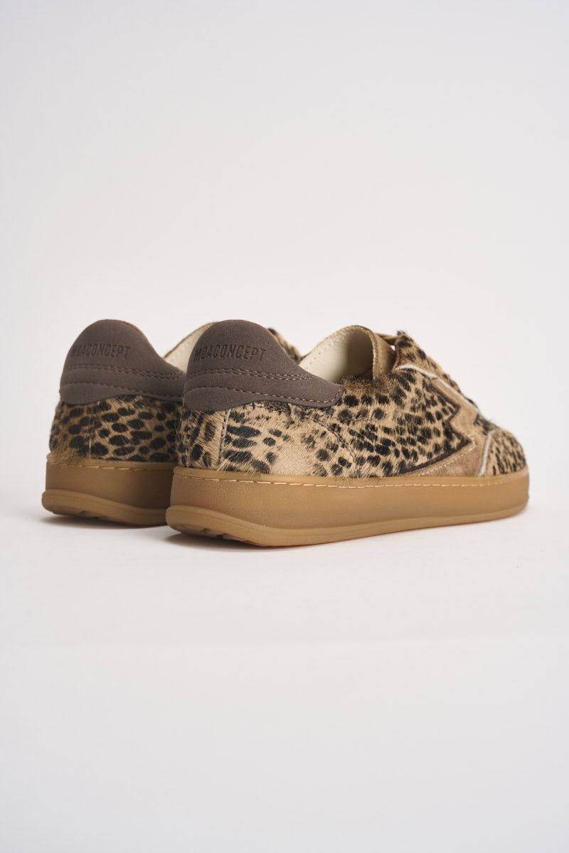 Sneakers donna Club in cavallino animalier CL326 PONYIENA MOACONCEPT 