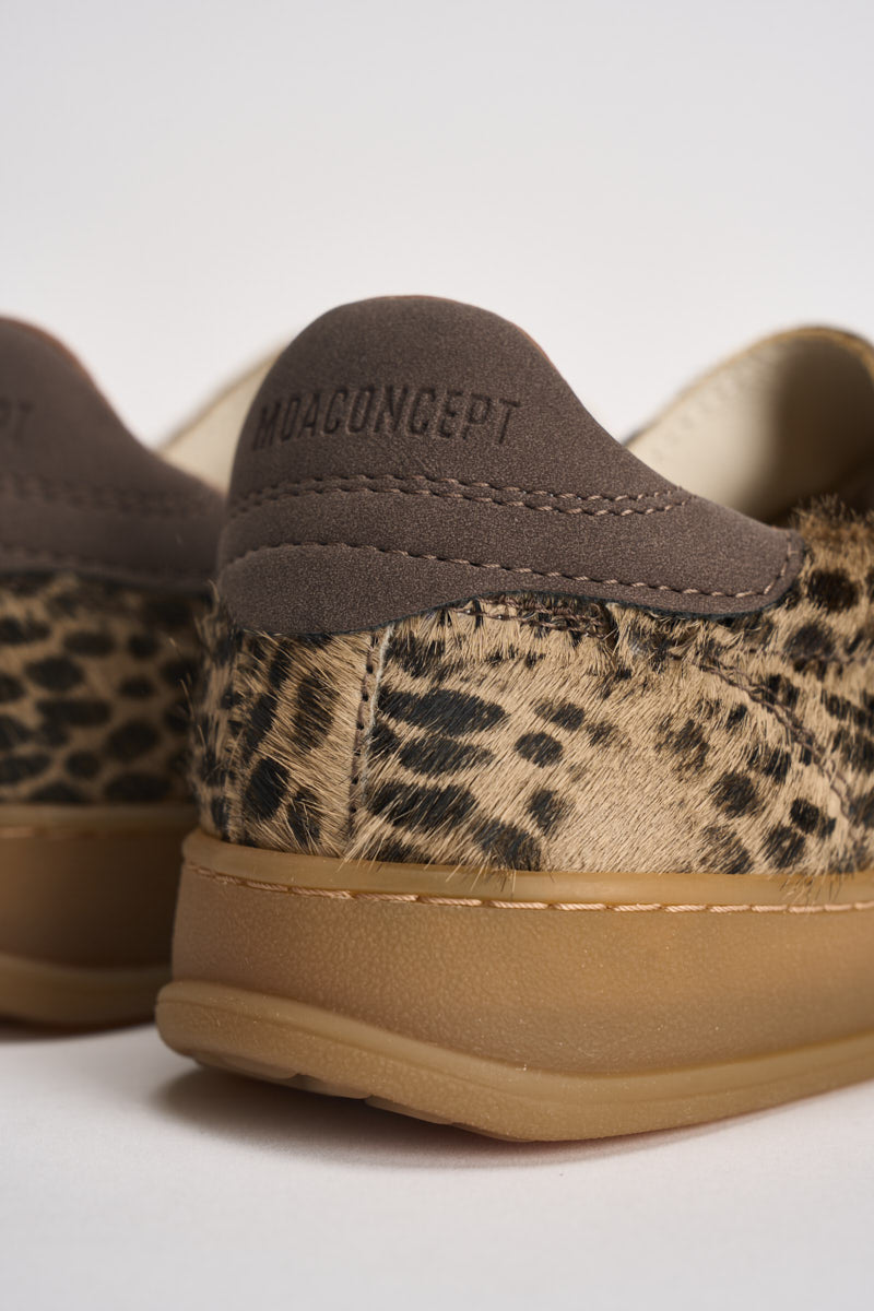 Sneakers donna Club in cavallino animalier CL326 PONYIENA MOACONCEPT 