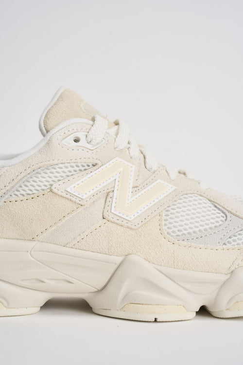 Sneakers uomo 9060 bianche e panna - 2
