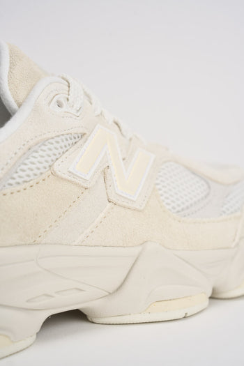 Sneakers uomo 9060 bianche e panna - 9