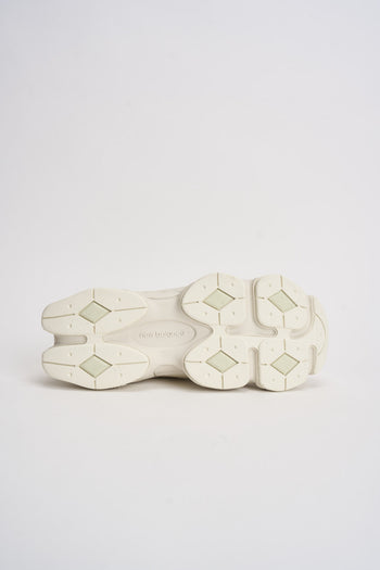 Sneakers uomo 9060 bianche e panna - 10