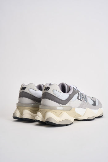 Sneakers donna 9060 grigia e bianca - 6