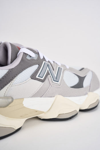 Sneakers donna 9060 grigia e bianca - 8