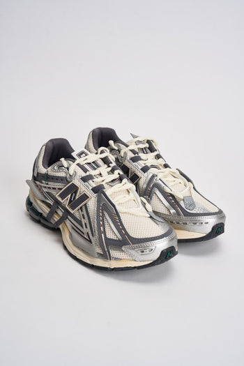Sneakers uomo 1906A panna e grigio - 3