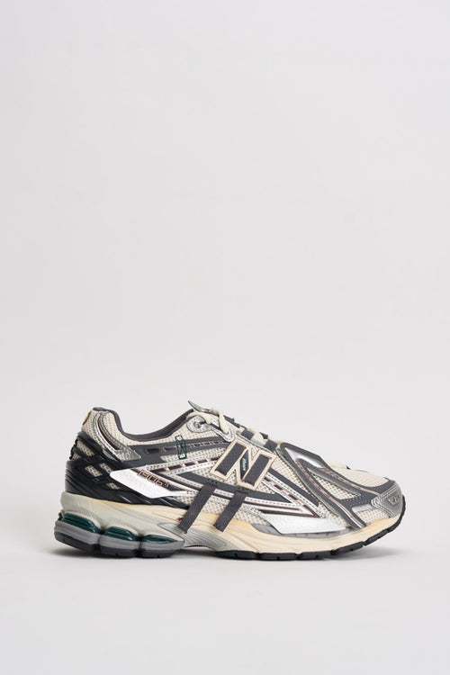 Sneakers uomo 1906A panna e grigio